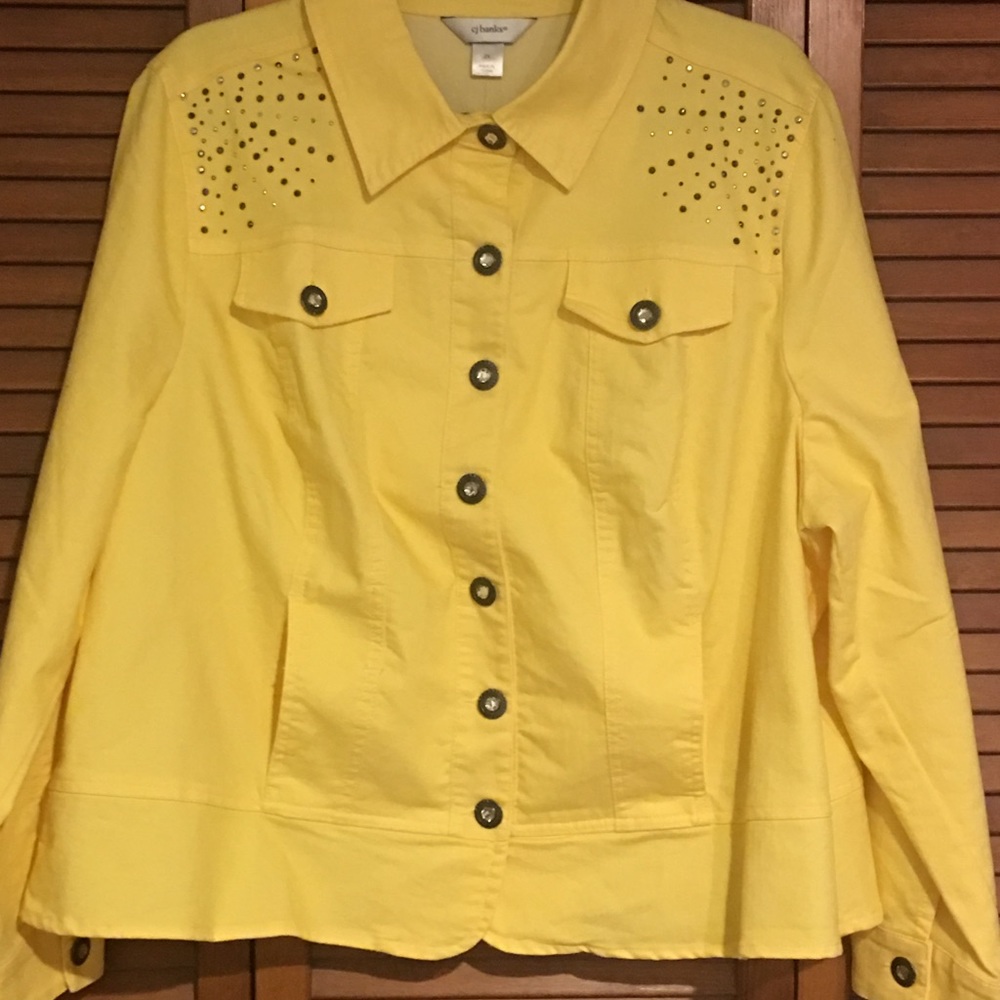 CJ Banks embellished jacket